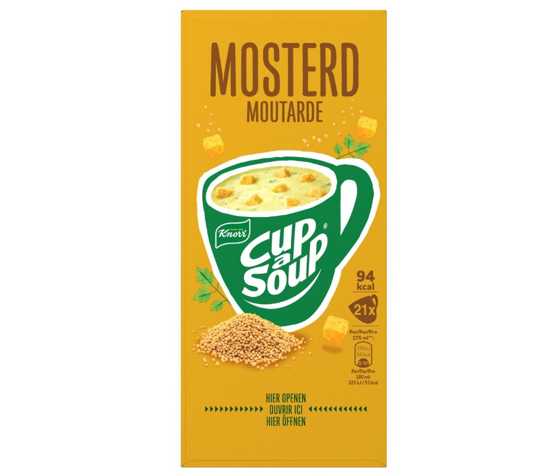 Knorr Cup-a-Soup Mosterd 21x175ml